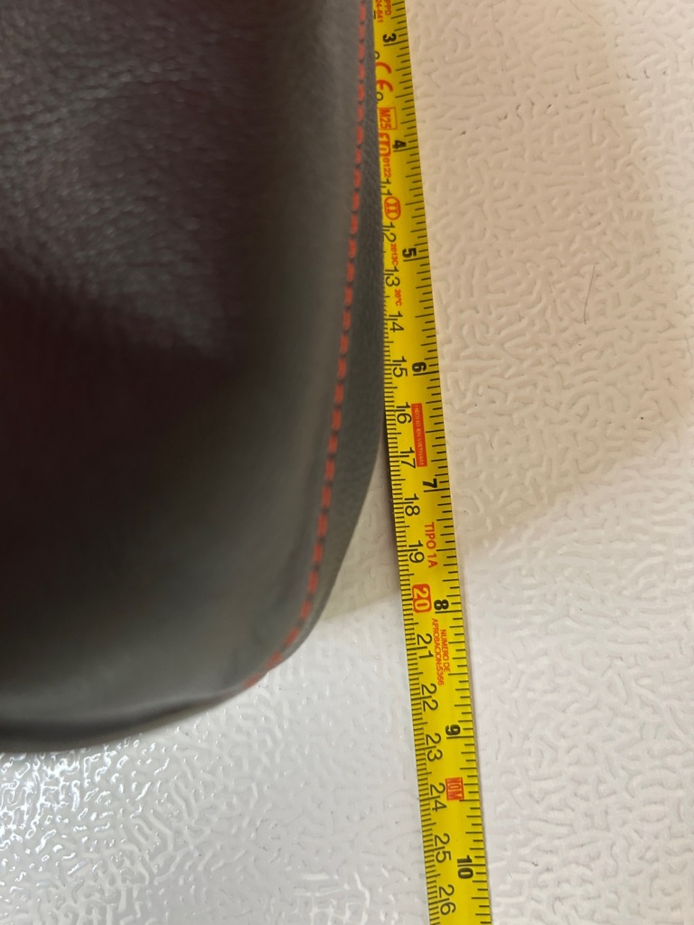 MCM Black Shoulder Bag with Red Stitching - Picture 14 of 14